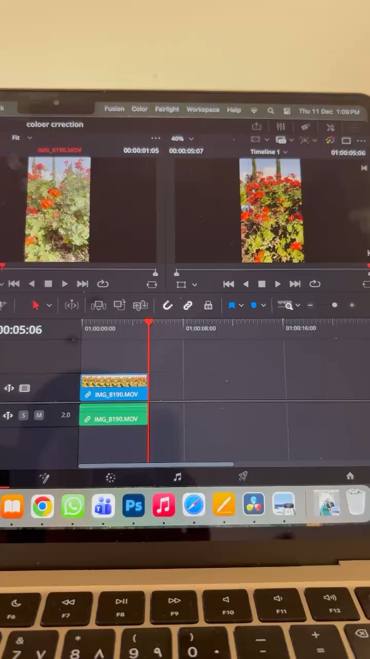 color grading