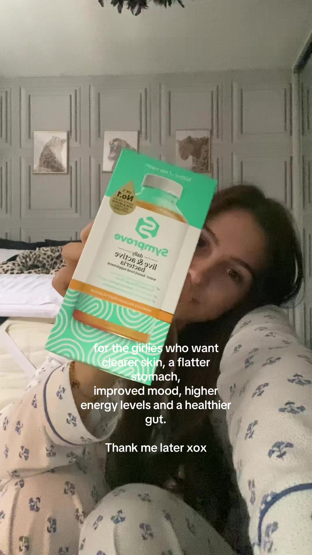 ignore how i look i just woke up 😝 @Symprove 🤍 #fyp #foryoupage #health