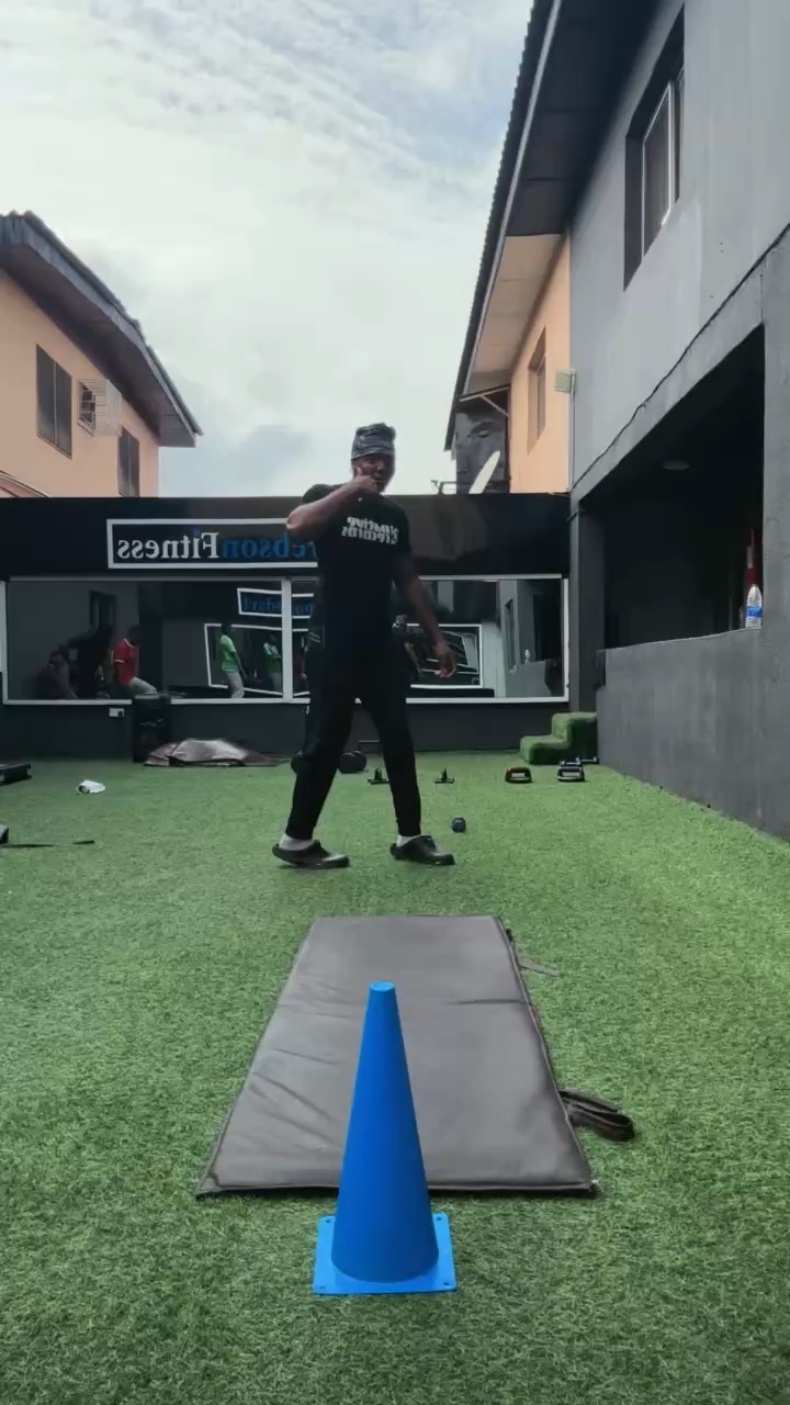 A workout freestyle session