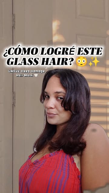 ¿Mi cabello así de brillante? 😳✨ Últimamente sentía mi cabello seco, con frizz y necesitaba un poquito de cariño, as...