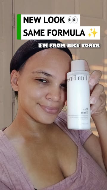 New look, same formula 🤍✨ I'M FROM Rice Toner has a fresh new packaging, but the formula remains the same! 🥰 I love...