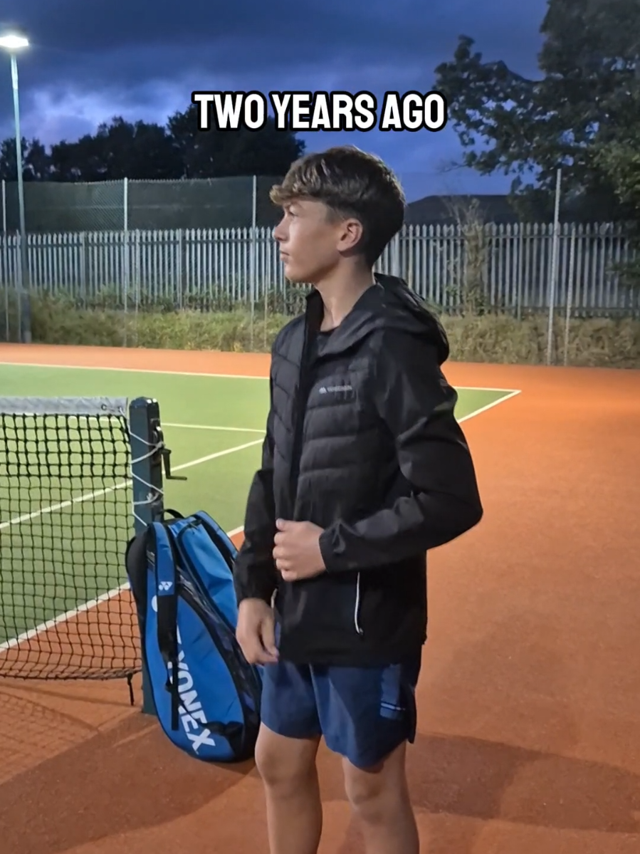 2 years of playing tennis! Follow to see the journey ❤️ #fyp #tennis #tennisplayer #tennistiktok #tennisvideo