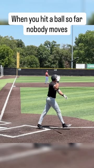🫡 That ball was long gone.. @j.irons25 #DudeAlert #baseball #FiveToolPower