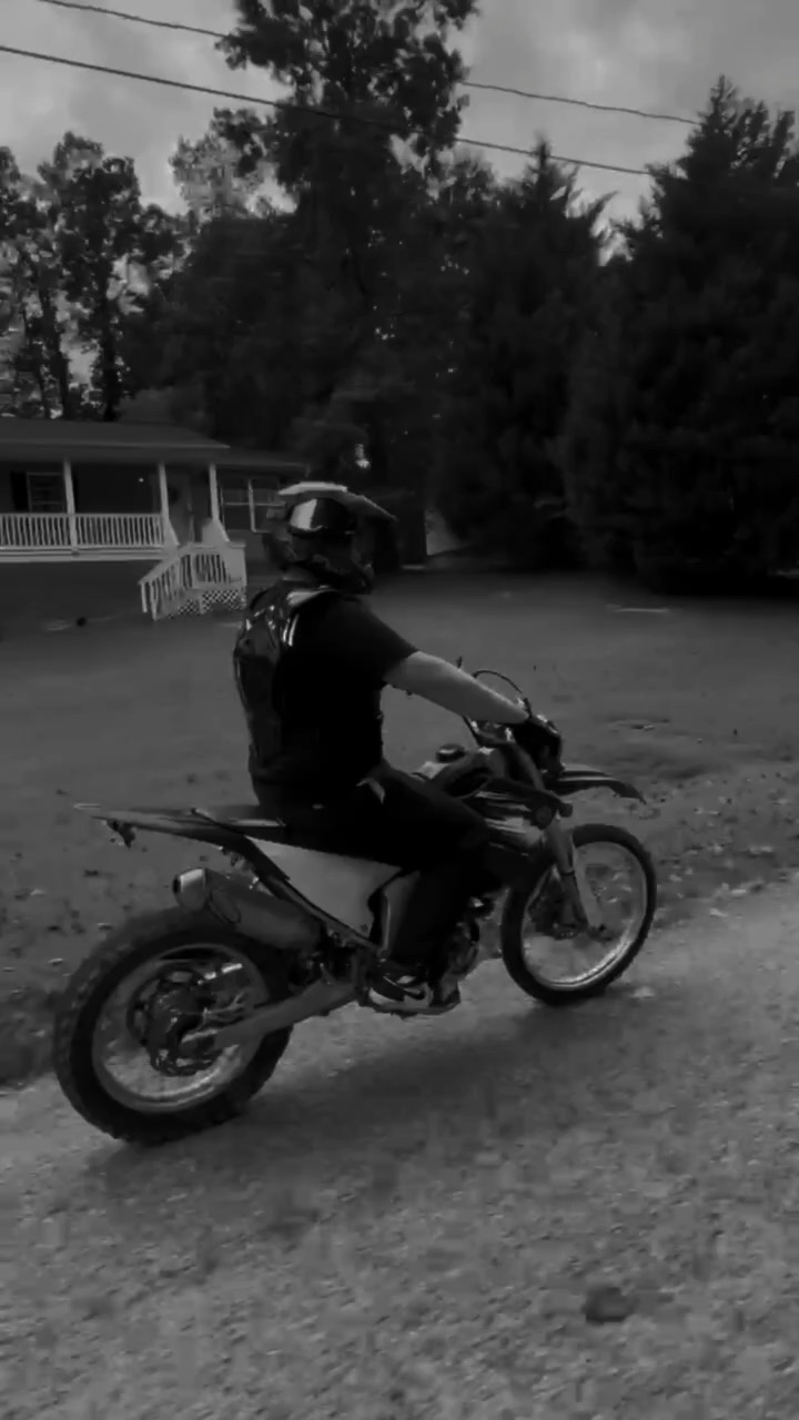 Dirtbike wheelies