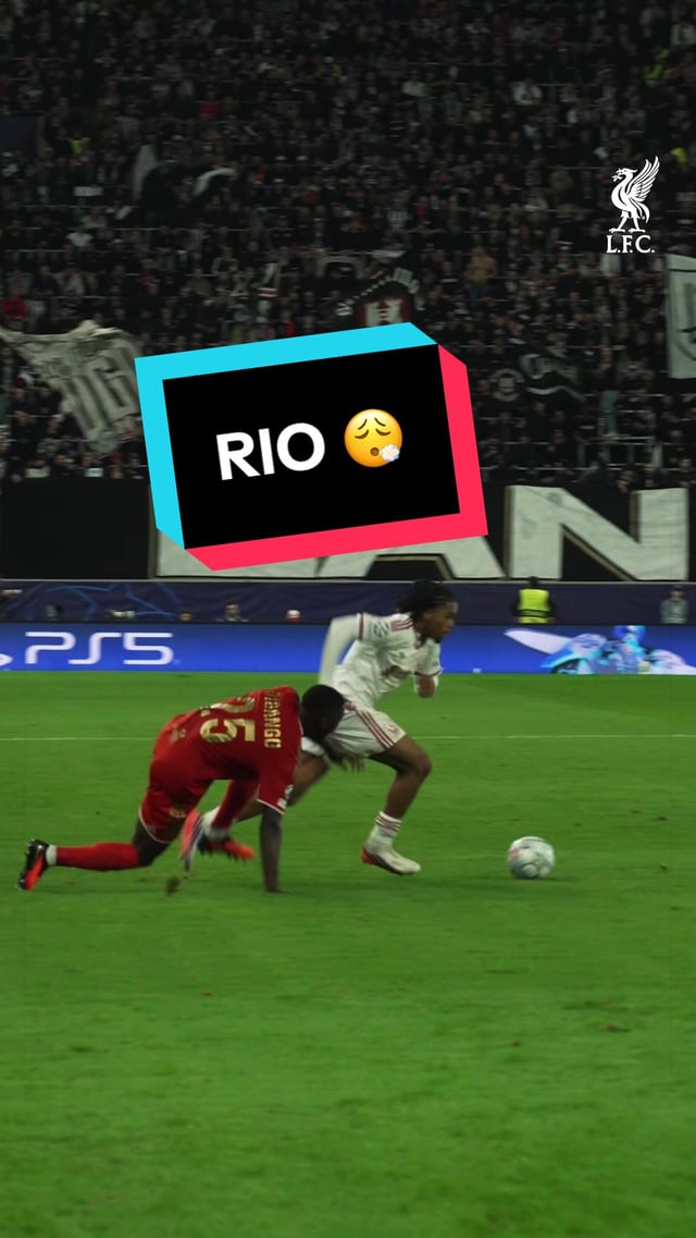 His name is Rio… 🎶 #Liverpool #LFC #ChampionsLeague #UCL