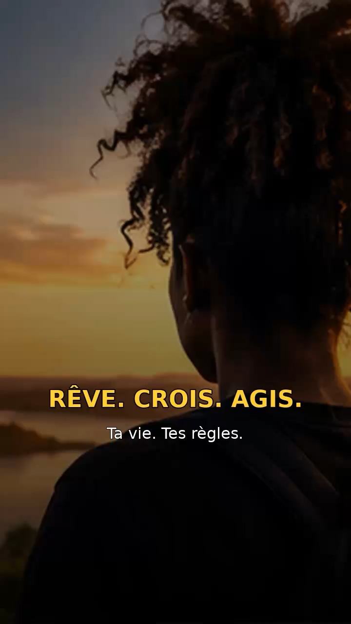N’abandonne jamais tes rêves. ❤️🔥 Un jour, tes efforts parleront pour toi. Crois en toi !