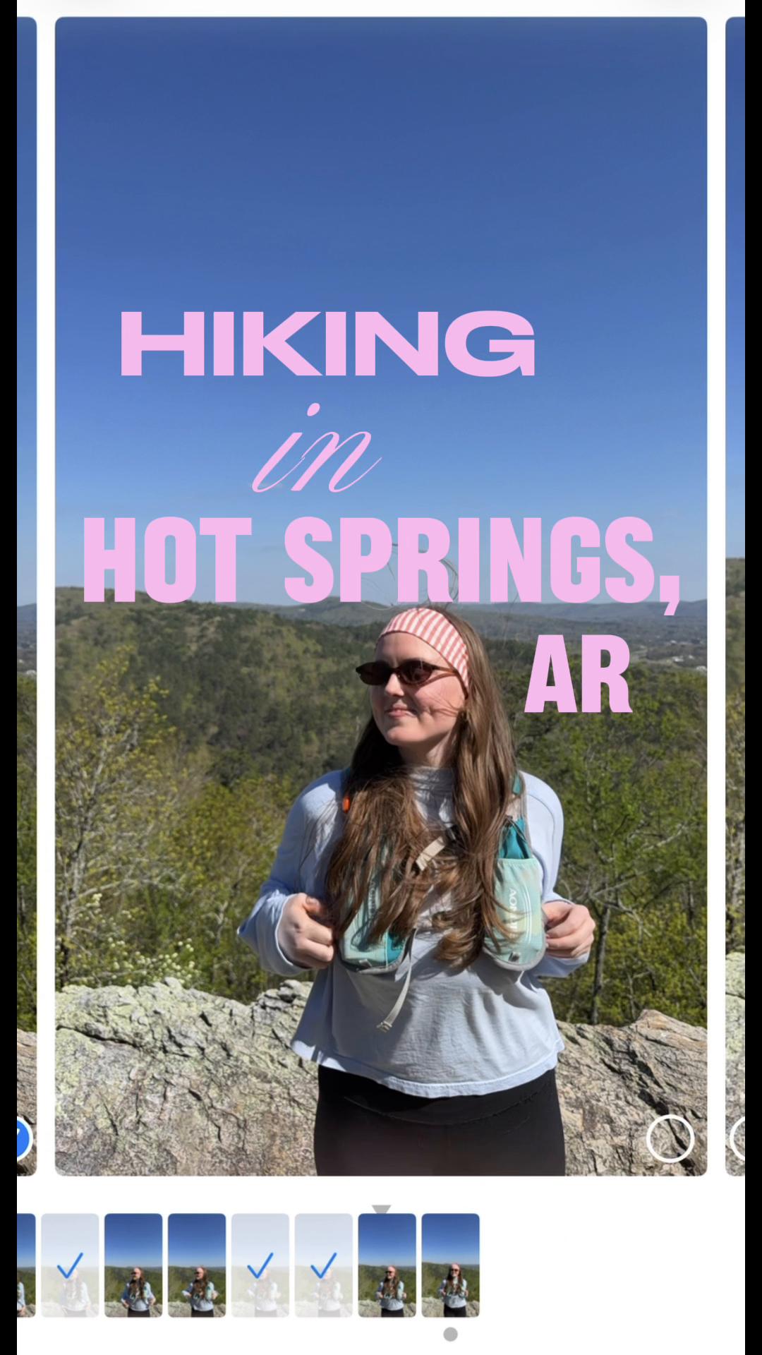 views in hot springs⭐️⭐️⭐️ #hiking #hikingadventures #travel #travelvlog #nationalpark