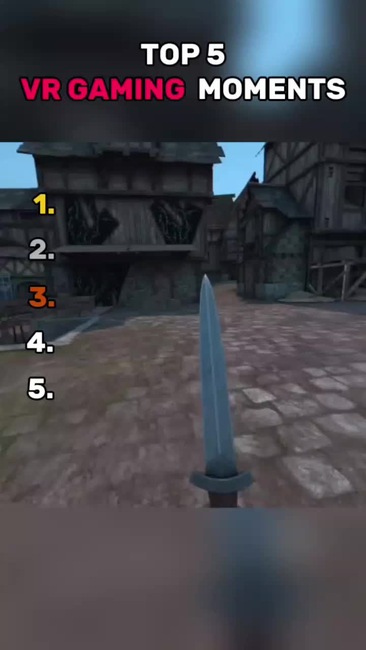 Top VR GAMING clips #top5 #vr #vrgame #clips #GamingOnTikTok