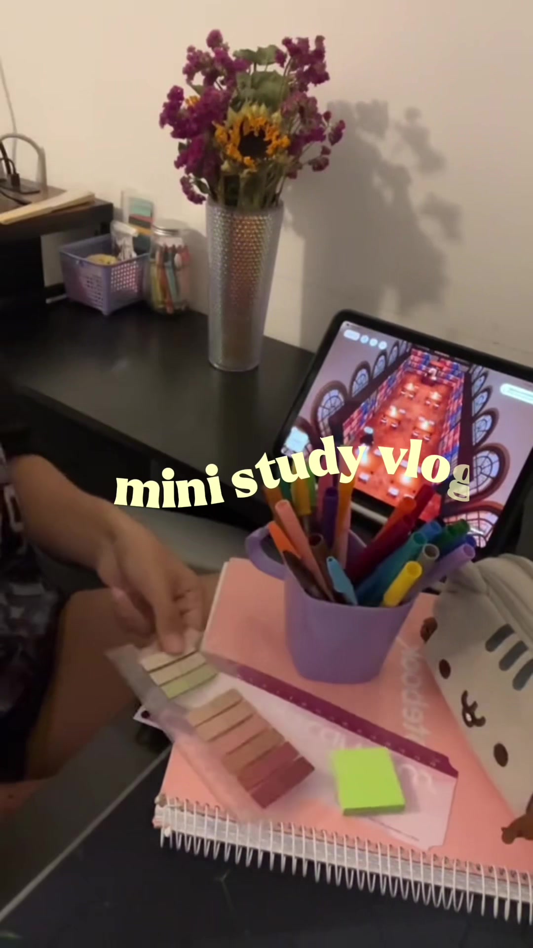 mini study vlog ✨ #lifestyle #studytok #rutina #minivlog #motivacion
