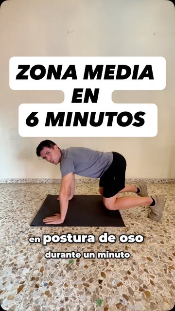 ¿COMO ESTA DE FUERTE TU CORE? Prueba estos 6 ejercicios = a 6minutos Cuando no tienes mucho tiempo, pero sabes que ne...