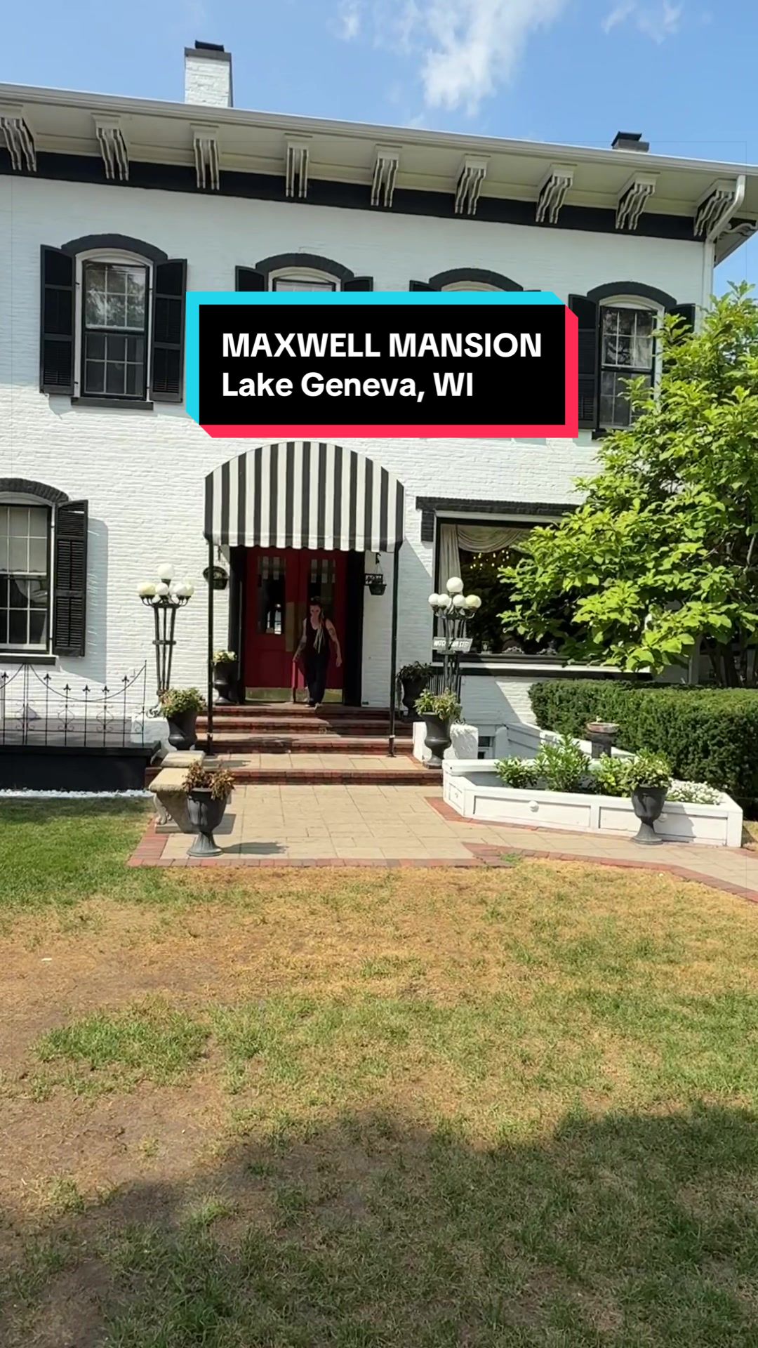 If you’re planning a trip to Lake Geneva, WI- you gotta check out @Maxwell Mansion! I grew up here and being back in...