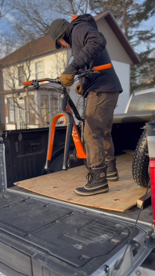 watching Zach make these ROMP bags start to finish in Duluth, then taking them straight from the workshop to the trai...