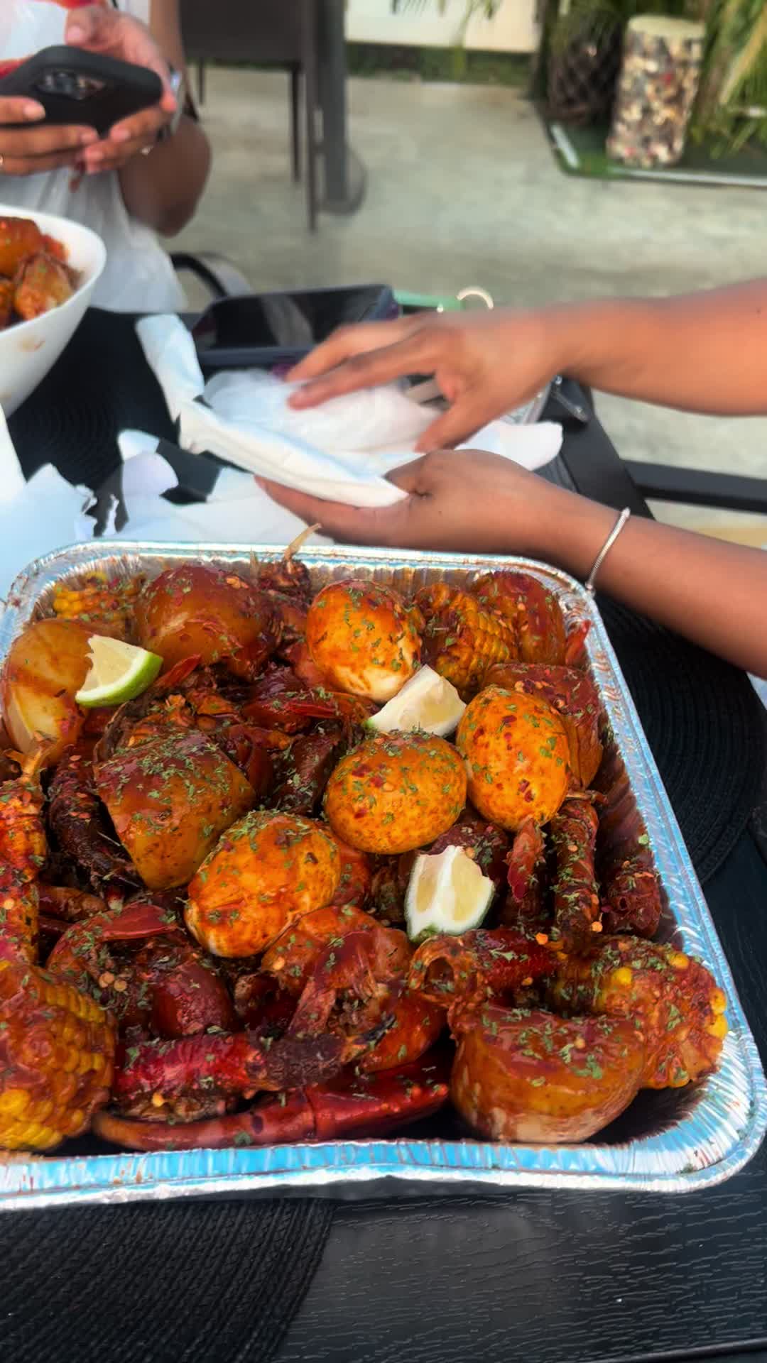#seafood #mukbang #jamaicatiktok #seafoodlover