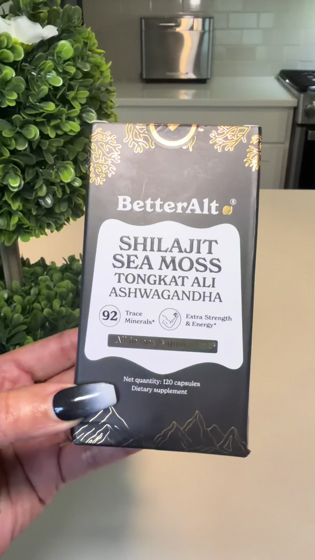 I stopped overcomplicating my routine… this just made more sense 💛 #shilajit #shilajitbenefits #seamoss #tongkatali...