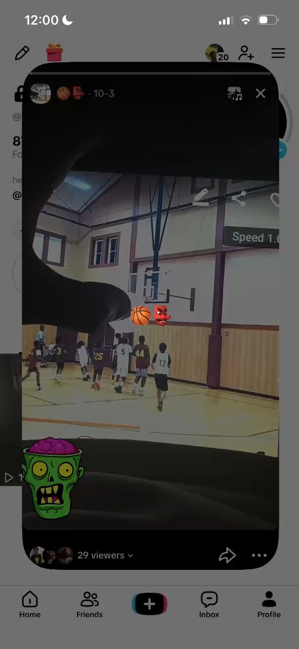 Basketball nice move