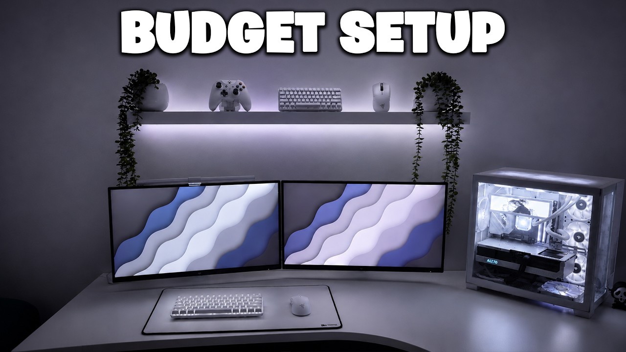 Can You Make A Clean Budget Gaming Setup in 2026? today I will show you how to create a budget and clean gaming setup...