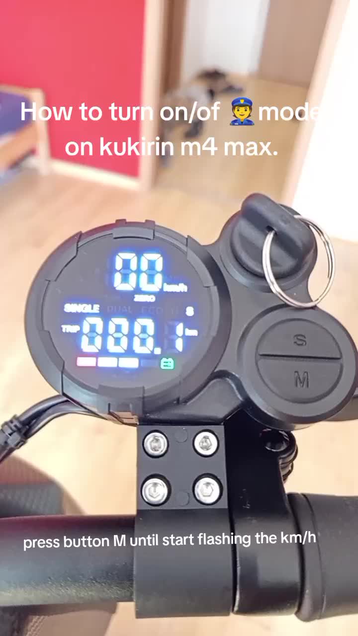 how to turn on/off the Limiter 🌪️🛴 #foryou #for #escooter #m4 #kukirin