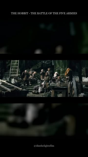 “Will you follow me, one last time?” Thorin’s last stand — the speech that gives you chills every single time. 🗡️ 🎬...