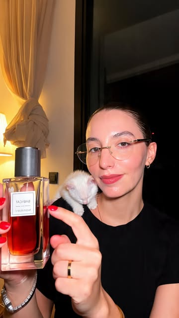 This scent is pure luxury ✨ Approved by Yuki, my little cat 🐈‍⬛