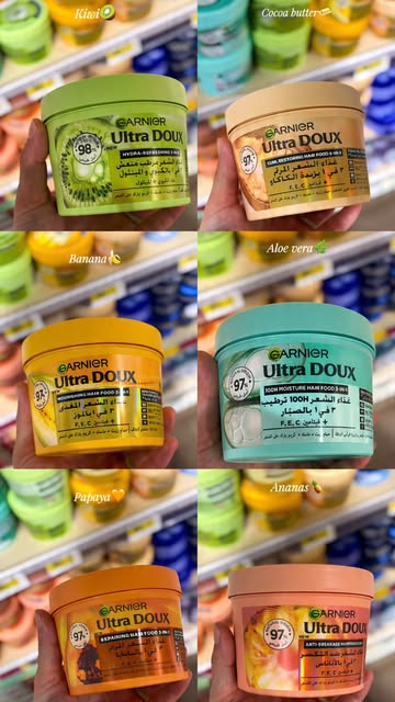 Mes 5 favoris Garnier 🌿 Et le vôtre ? @garniermaroc #hairmasque #fypage