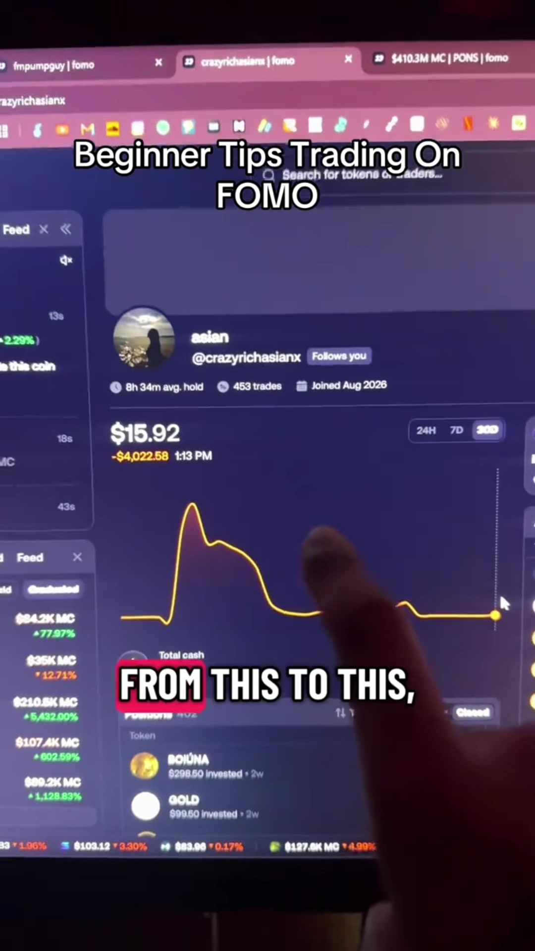 FOMO the best for trending meme coins #memecoin #trending #new