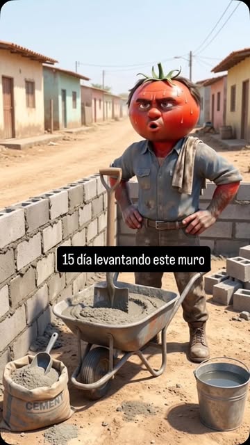 Tengo 15 día levantando este muro #estadounidos #chiste #risa #creativedirector #espanha🇪🇸
