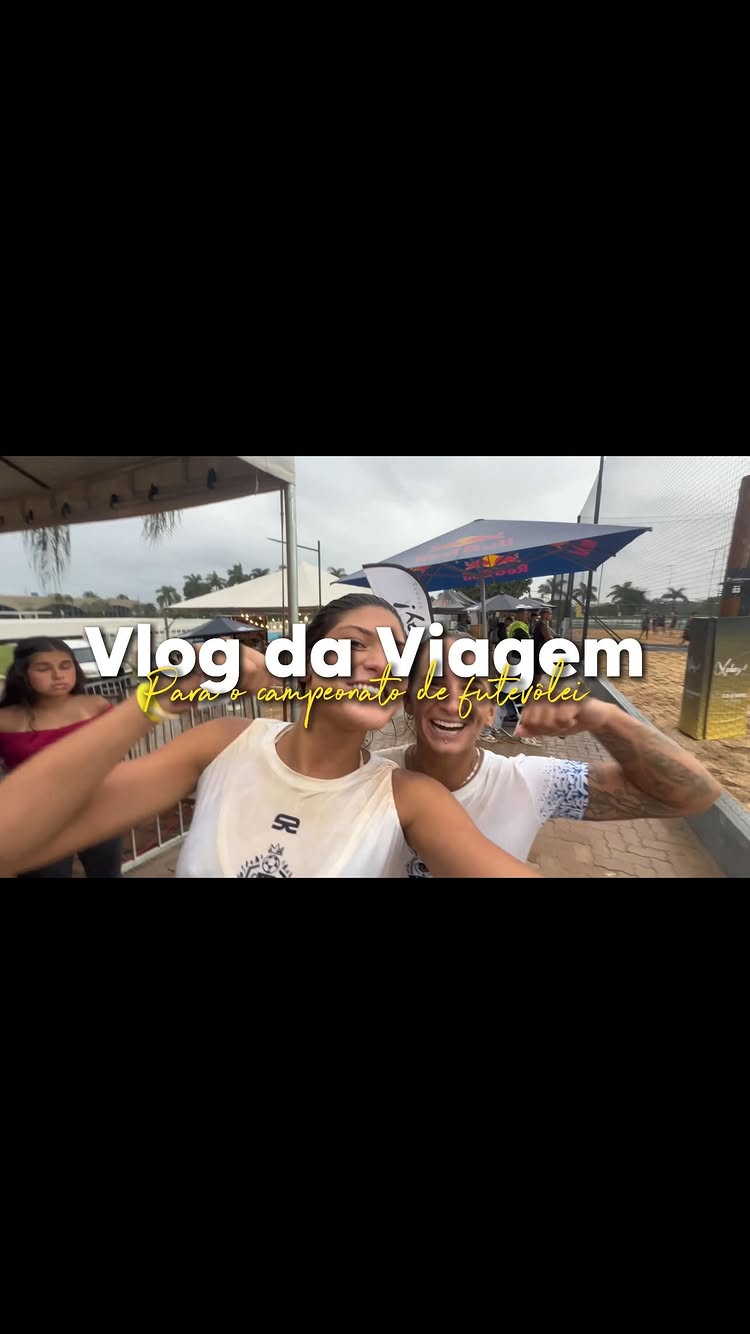 Vlog da viagem pra um campeonato de futevôlei em Brasília 💛 @mari.ondaa Espero que gostem? 🫶🏽 #vlog #reels #futevo...