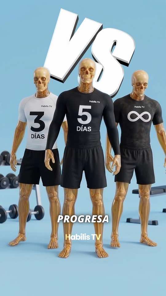 Quién progresa más rápido en el gimnasio, el que entrena 3 días, el que entrena 5 o el que entrena todos los días? ##...