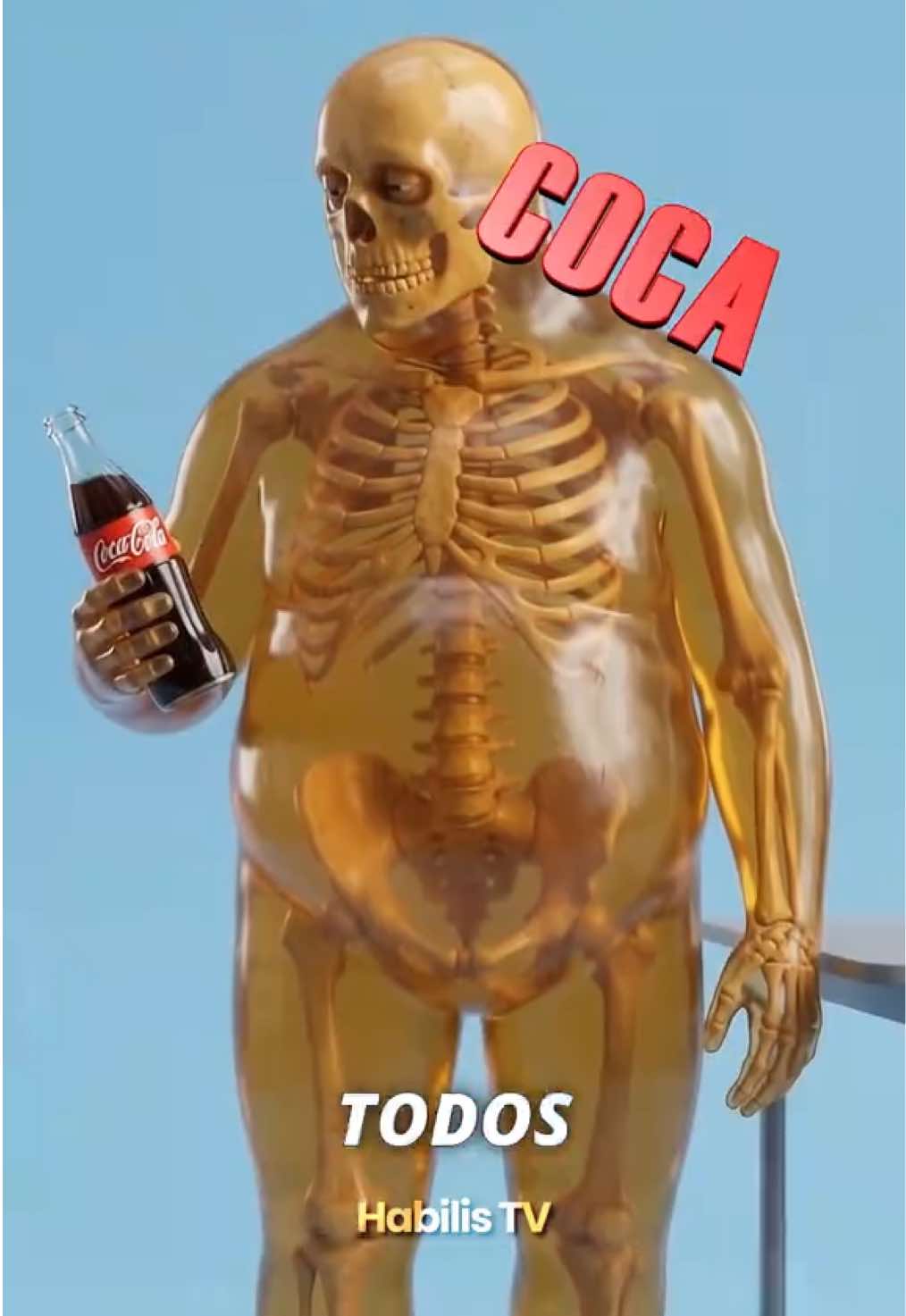 Qué pasaría si tomaras Coca-Cola todos los días? #cocacola #salud #quepasaria #curiosidades