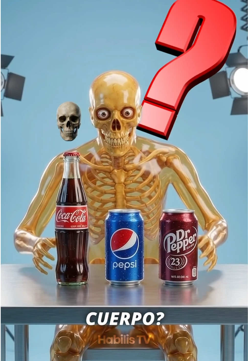 Qué es peor para tu cuerpo, Coca-Cola, Pepsi o DR.peper ? #datoscuriosos #cocacola #pepsihalftimechallenge #drpepper...