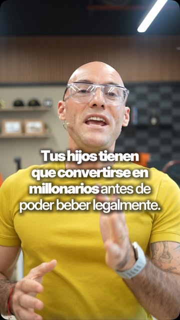 Tus hijos tienen que convertirse en millonarios antes de poder beber legalmente. Recordatorio: el algoritmo no siempr...