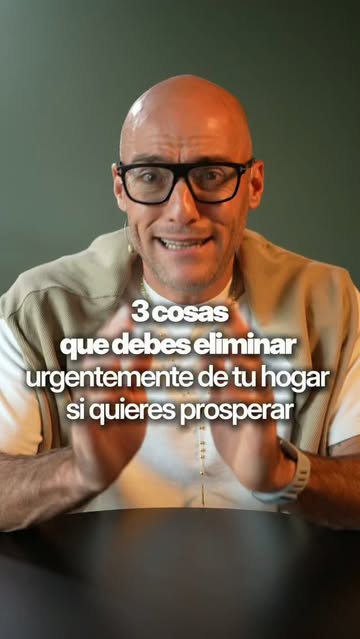 3 cosas que debes eliminar urgentemente de tu hogar si quieres prosperar. Recordatorio: el algoritmo no siempre vuelv...