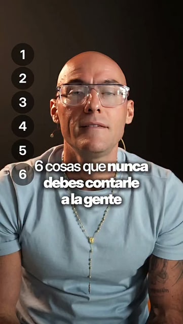 6 cosas que nunca debes contarle a la gente. Recordatorio: el algoritmo no siempre vuelve a mostrarte este tipo de co...