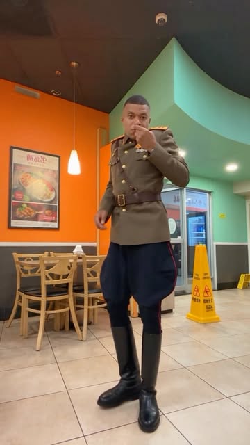 Mobutu doing things 😅 #aigenerated #ai #mobutu #mbappe #humor