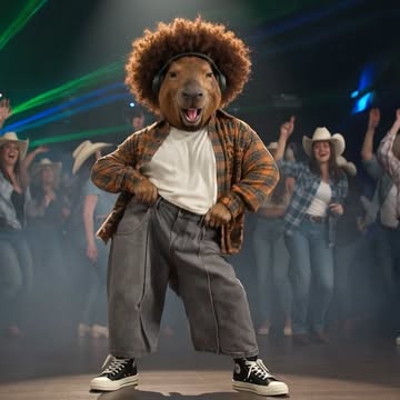 #dancechallenge #capybaravibes #freestyledance #groovy #foryoupage❤️😍