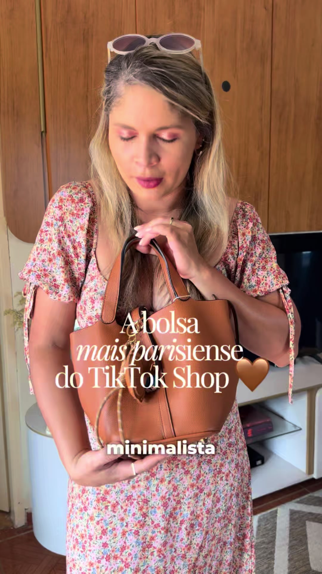 A bolsa mais parisiense do TikTok Shop 🤎 #ugccreator #bags #bolsas #tiktokbrasil #tiktokshop
