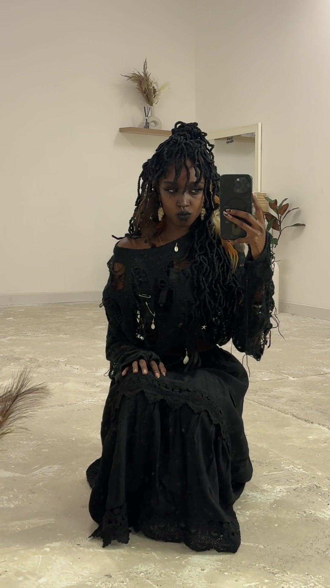 Since it’s basically halloween week, here is Calypso 🖤🌊 #fyp #alternative #halloween #calypso #piratesofthecaribbean