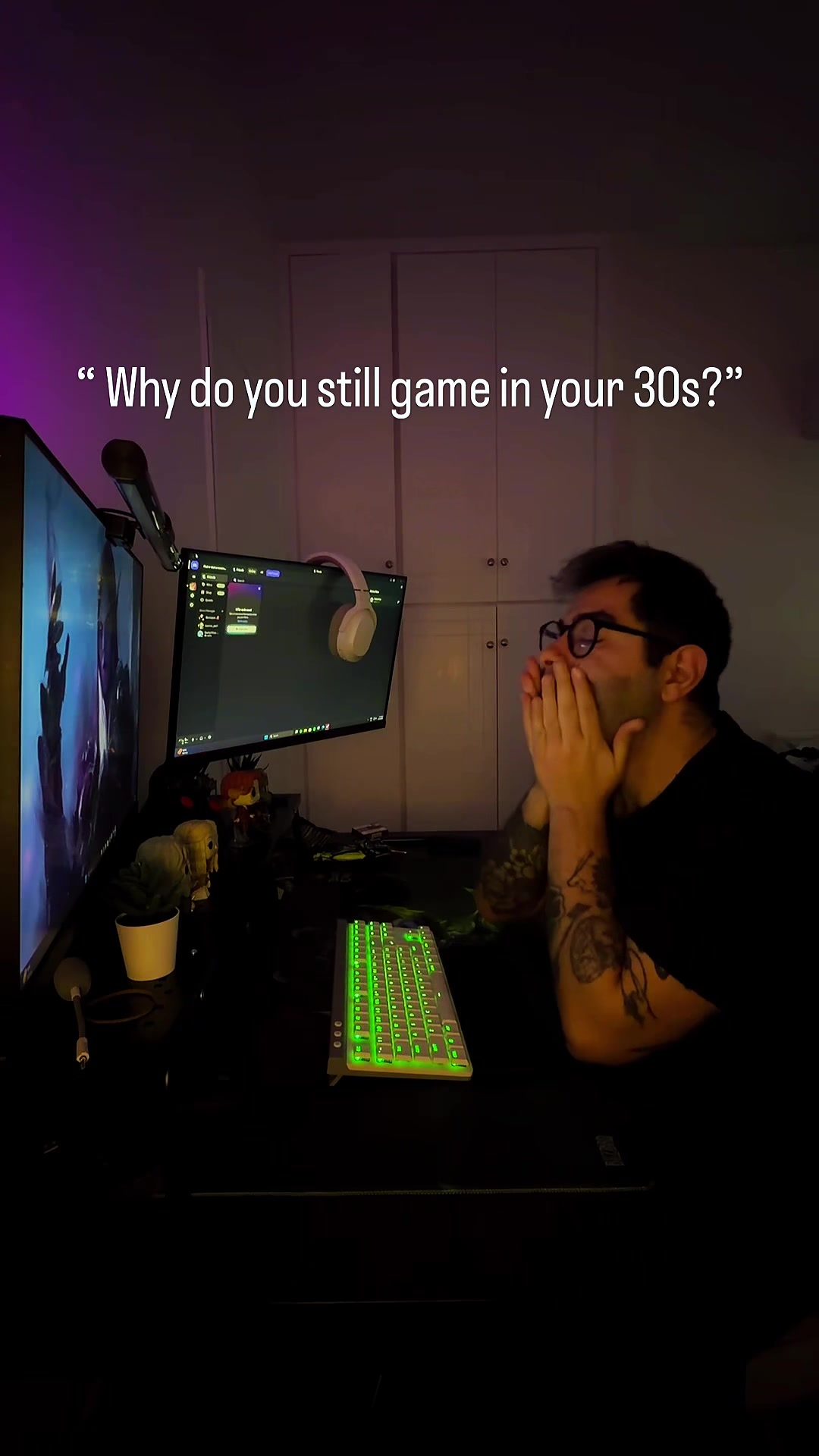Because this is where I find peace #gaming #adultgamer #gamerlife