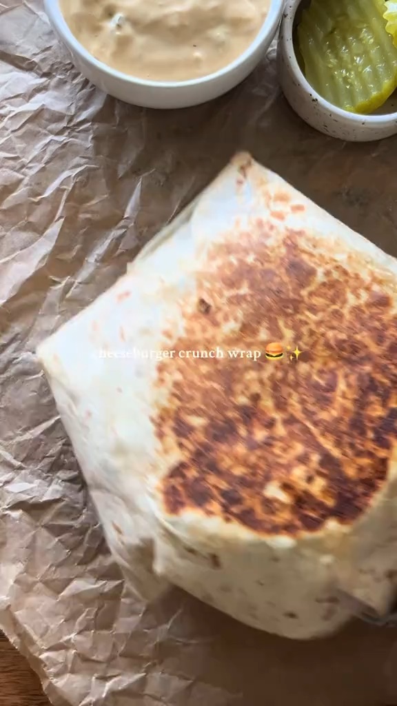 Cheeseburger cruch Warhel 🍔