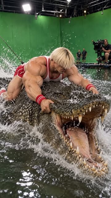 Vivendo no perigo mas amo essa porra 😂🐊 Savage. #Maromba #VidaMaromba #Duble #HumorMaromba