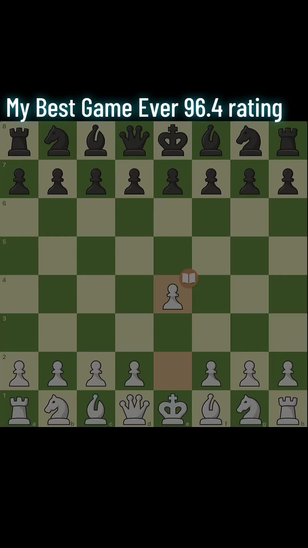 My best game ever 96.4 game rating #chess #queen #saciriced #chessopening #chessmaster