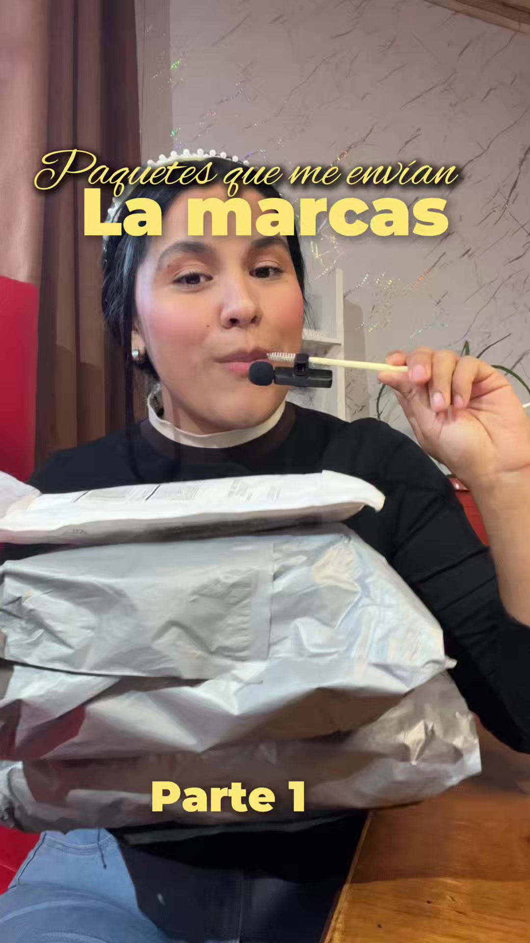 Paquetes que me envían las marcas por ser creadora de contenido parte 1. #ugc #contentcreator