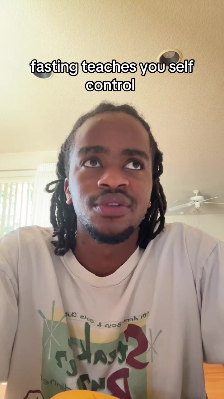 Self control with fasting