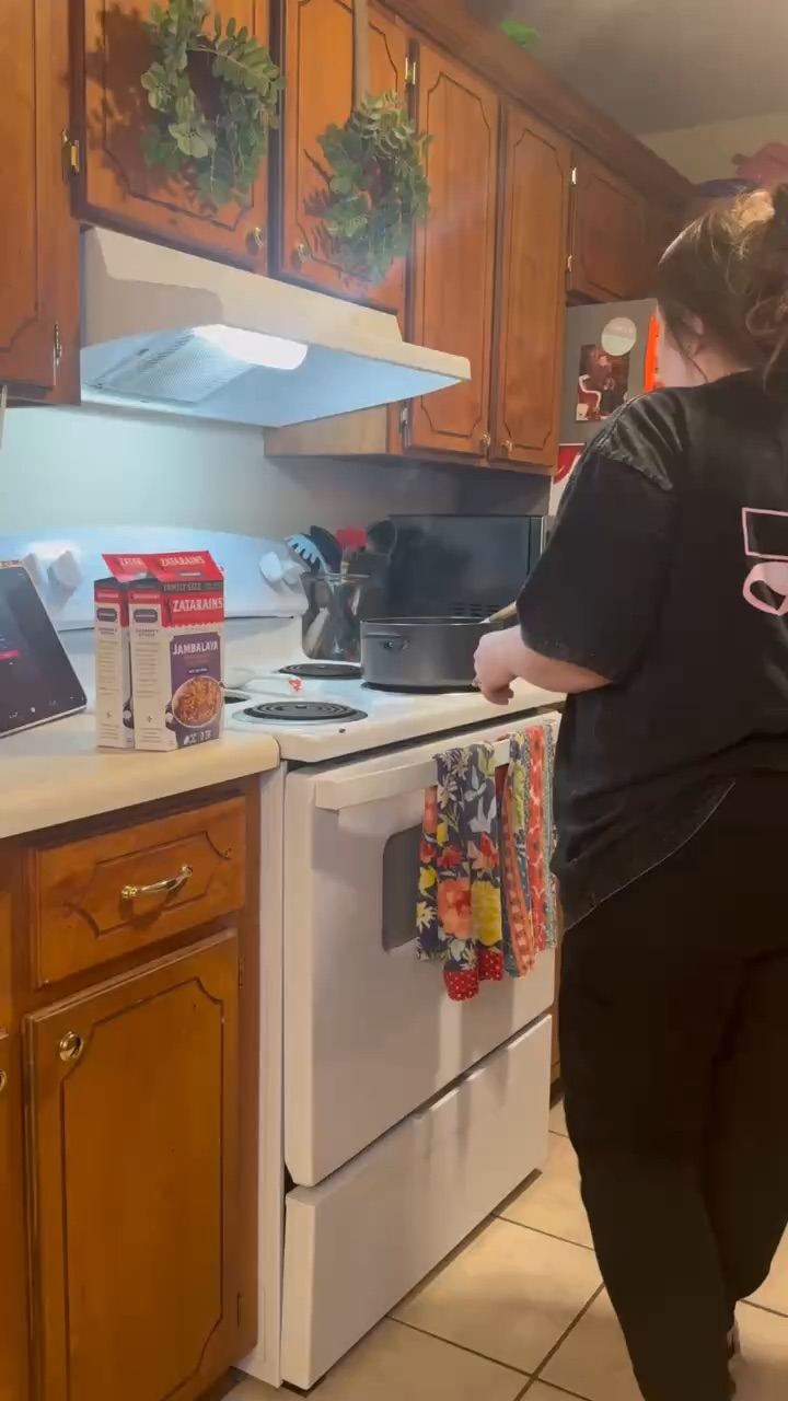 Making dinner!