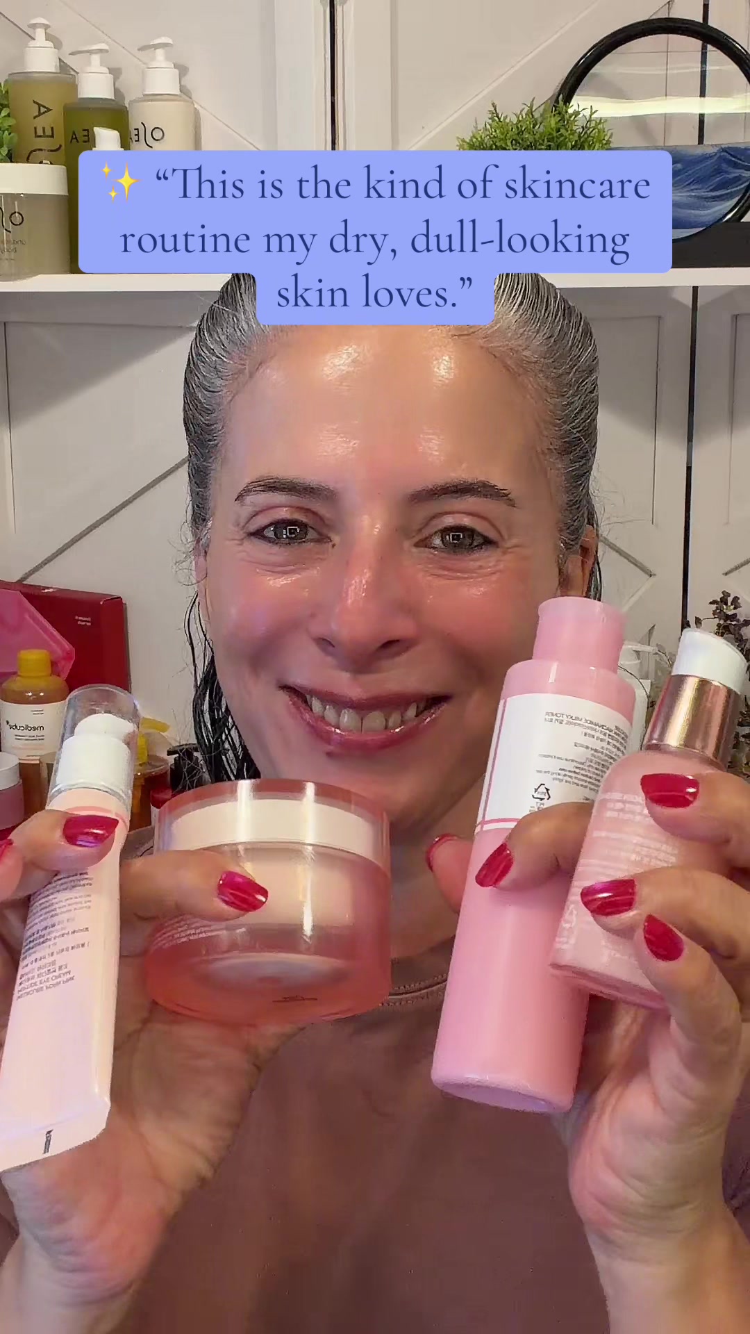 A full Medicube routine focused on hydration, glow, and supporting your skin barrier 💗 This set combines PDRN, niaci...