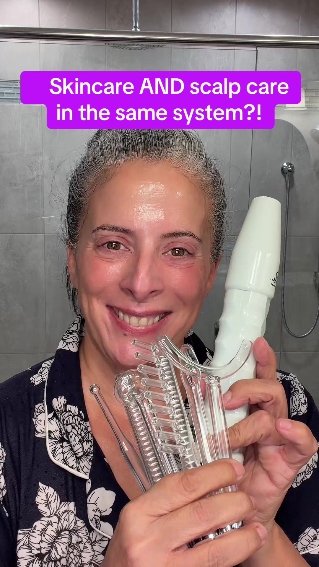 Bring the spa experience home ✨ The NuDerma Clinical High Frequency Wand includes multiple attachments designed for s...
