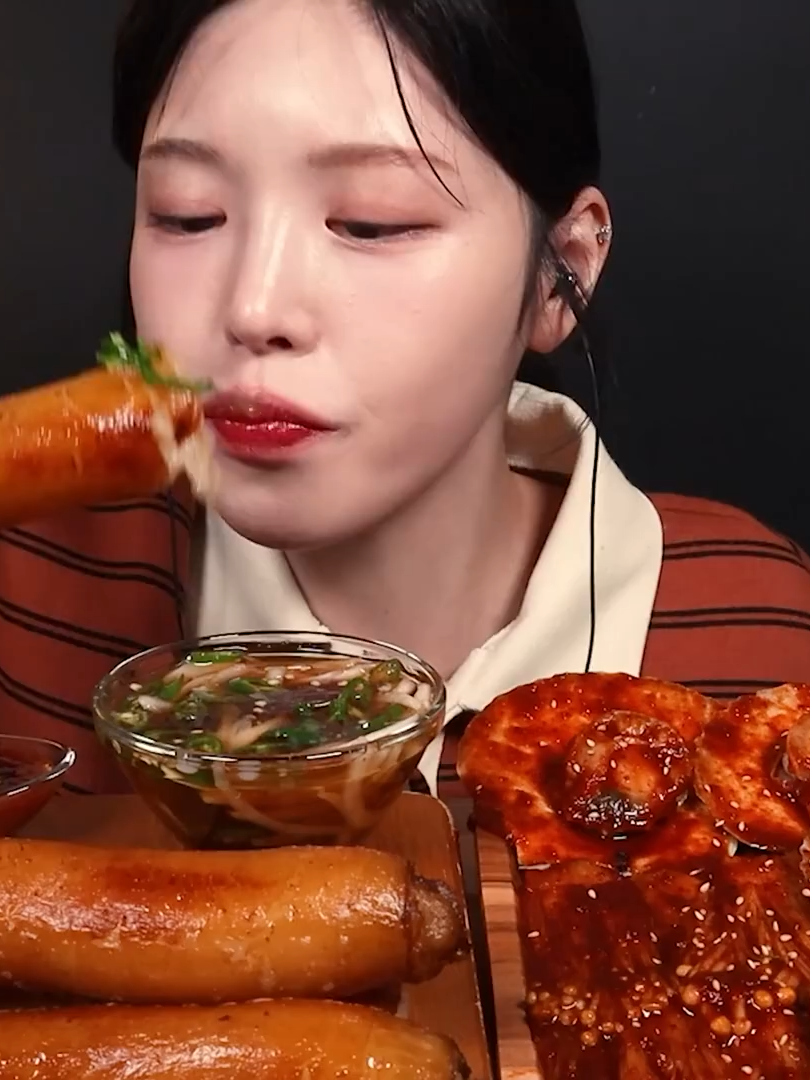 SUB)겉바속촉 통대창에 핵매운 불닭 가리비 팽이버섯 먹방! 또 레전드 찍었다🔥대창 해산물 꿀조합 Beef Intestine & Buldak Scallop Mukbang Asmr#大食い #mukbang #大胃...