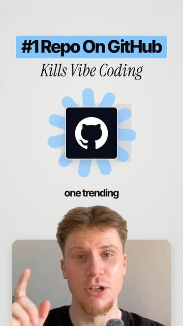 Comment AGENTIC and I’ll send you the repo 👇 This GitHub repo just hit number one trending because it fixes vibe cod...