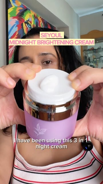 ✨ Meet your nighttime glow essential! 🌙🤍 SEYOUL Brightening Cream Midnight — your little step towards a brighter-lo...