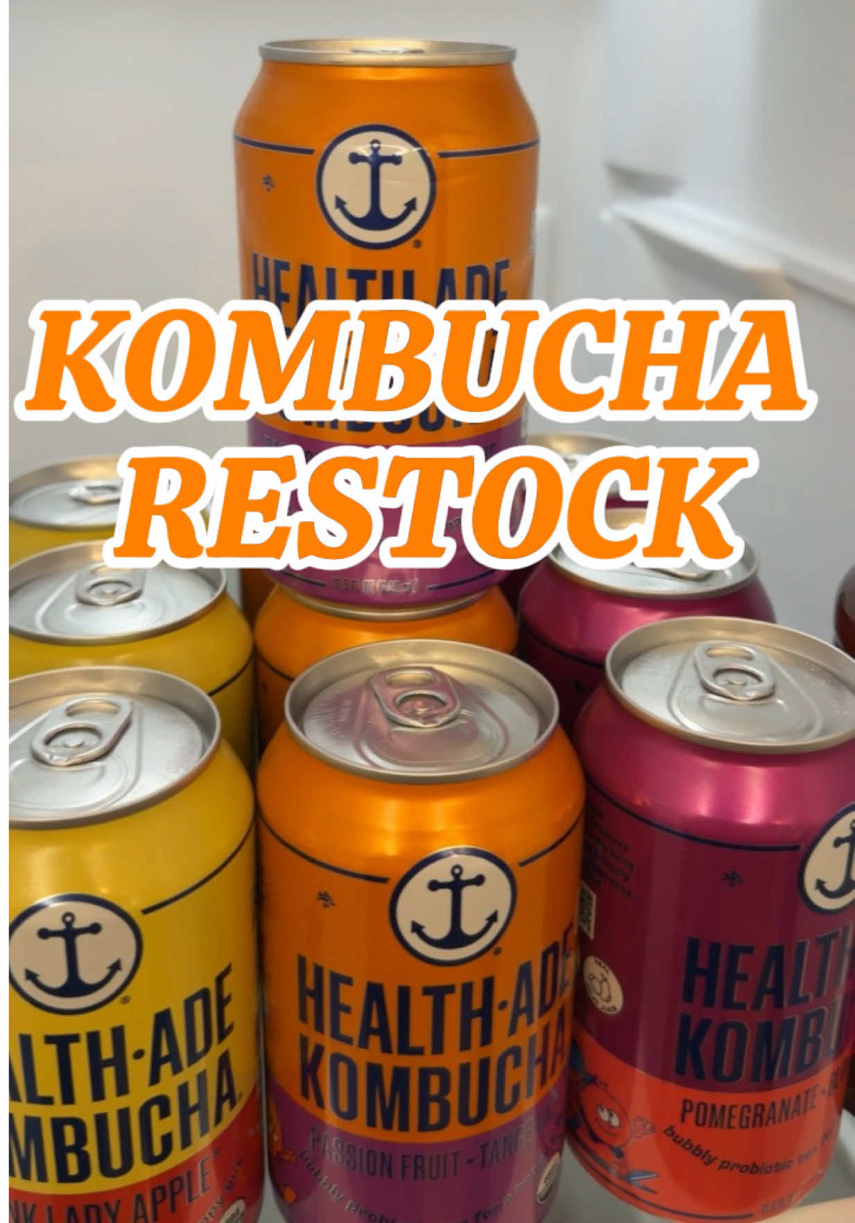When the fridge is looking a little too empty… it’s time for a Health-Ade Kombucha restock! 😂🛒 Made a quick Sprouts...